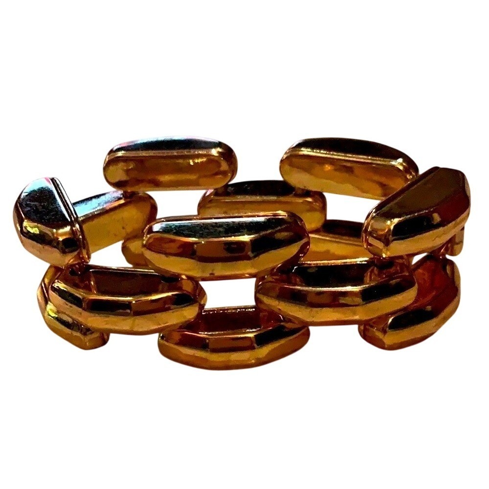 Banana‎ Republic Oversized Gold Chain Link Bracelet 7"
